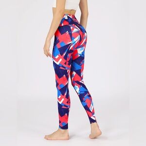 Colorful Geometric Women's Leggings